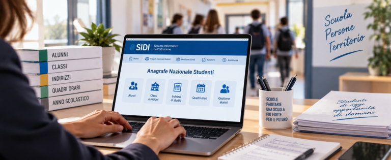 Anagrafe Nazionale Studenti su SIDI per le scuole paritarie 2026/27